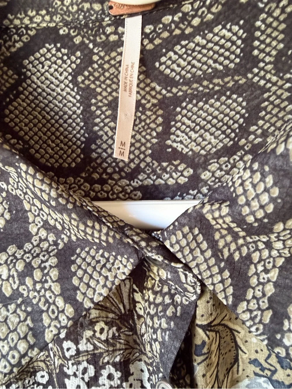 Free People Dani Button-Down Shirt - Picture 6 of 7
